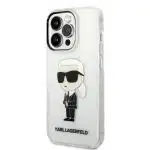 Karl Lagerfeld Ikonik Karl Lagerfeld - Apple iPhone 14 Pro - Διάφανο - Image 2