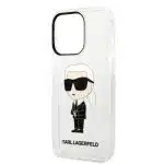 Karl Lagerfeld Ikonik Karl Lagerfeld - Apple iPhone 14 Pro - Διάφανο - Image 6