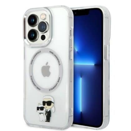 Karl Lagerfeld Iconic Karl&Choupette Magsafe - θήκη για Apple iPhone 14 Pro - Διάφανο