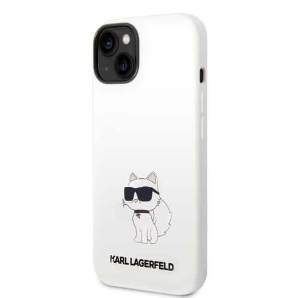 Karl Lagerfeld Silicone Choupette - θήκη για Apple iPhone 14 Plus - Λευκό - Image 2