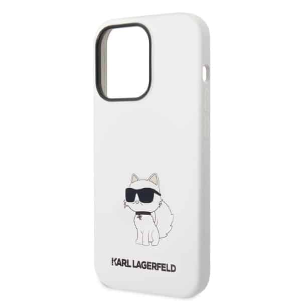 Karl Lagerfeld Silicone Choupette - θήκη για Apple iPhone 14 Pro Max - Λευκό - Image 6