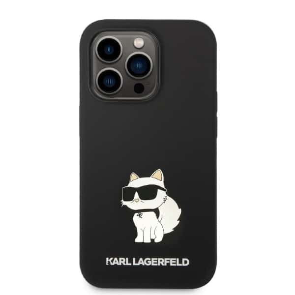 Karl Lagerfeld Silicone Choupette - θήκη για Apple iPhone 14 Pro Max - Μαύρο - Image 3