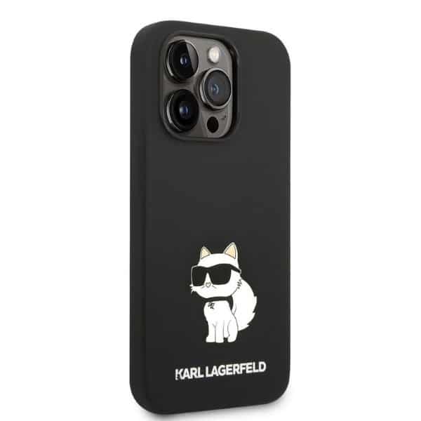 Karl Lagerfeld Silicone Choupette - θήκη για Apple iPhone 14 Pro Max - Μαύρο - Image 4