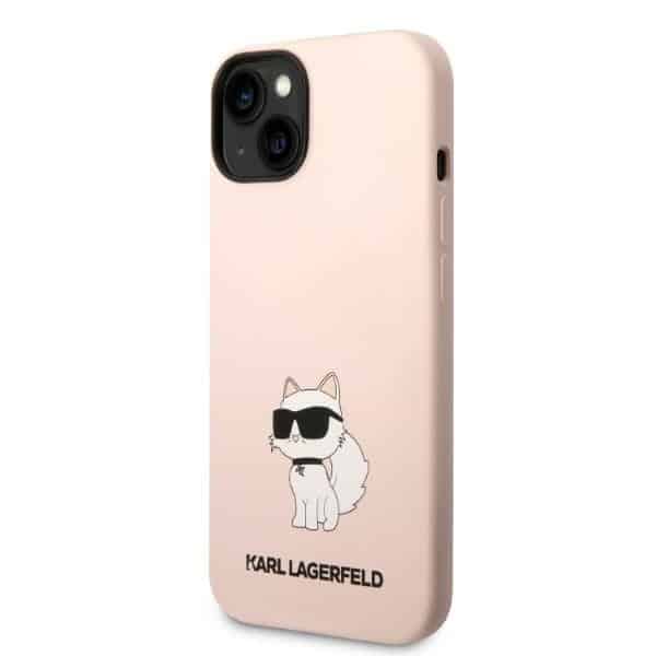 Karl Lagerfeld Silicone Choupette - θήκη για Apple iPhone 14 Plus - Ροζ - Image 2
