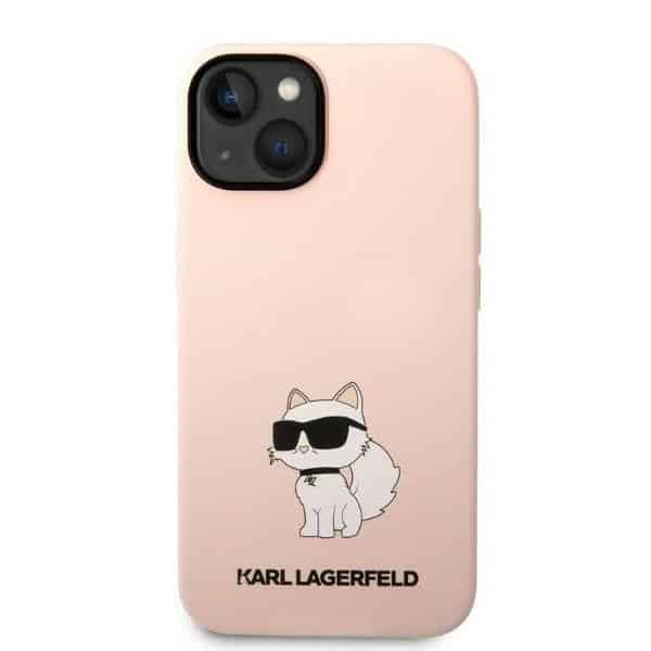Karl Lagerfeld Silicone Choupette - θήκη για Apple iPhone 14 Plus - Ροζ - Image 3