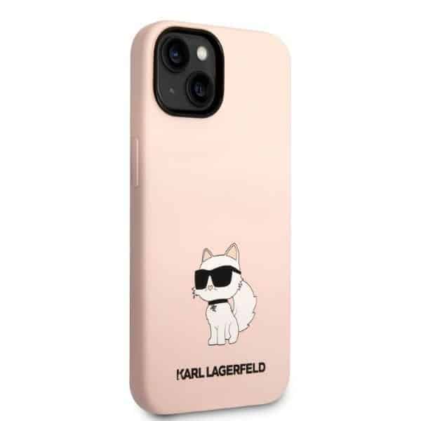 Karl Lagerfeld Silicone Choupette - θήκη για Apple iPhone 14 Plus - Ροζ - Image 4