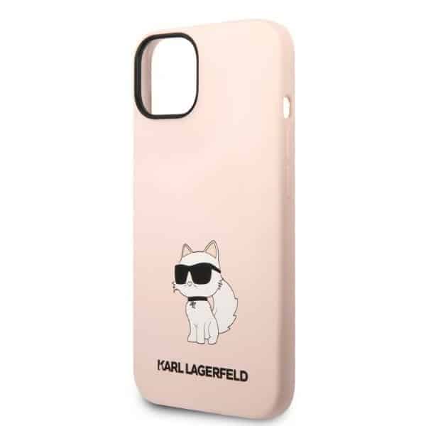 Karl Lagerfeld Silicone Choupette - θήκη για Apple iPhone 14 Plus - Ροζ - Image 6