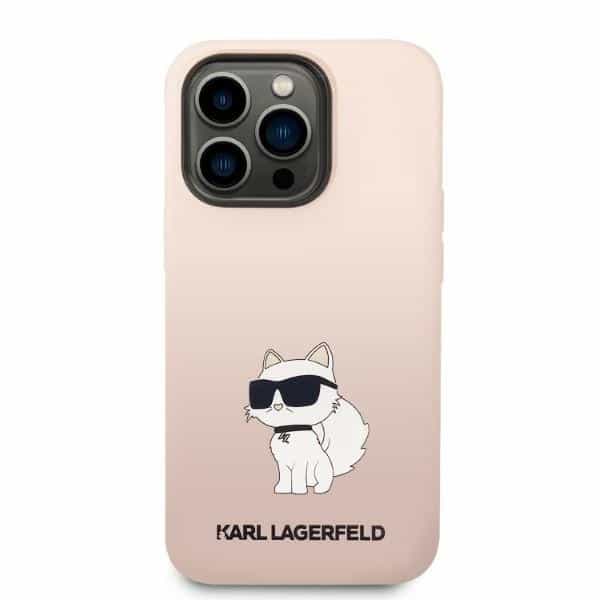 Karl Lagerfeld Silicone Choupette - θήκη για Apple iPhone 14 Pro - Ροζ - Image 3