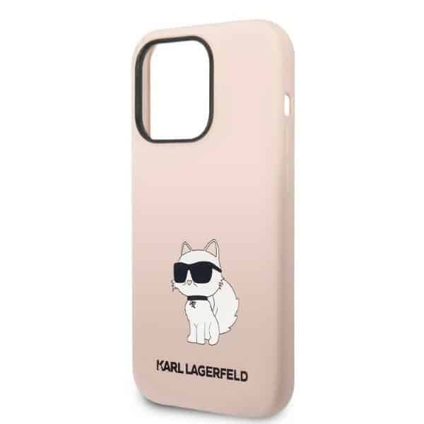 Karl Lagerfeld Silicone Choupette - θήκη για Apple iPhone 14 Pro - Ροζ - Image 6