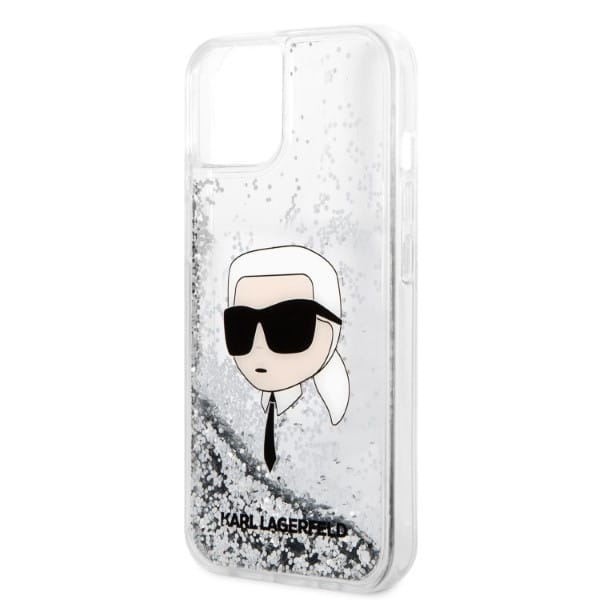 Karl Lagerfeld Liquid Glitter Karl's Head - θήκη για Apple iPhone 14 Plus / 15 - Διάφανο - Image 6