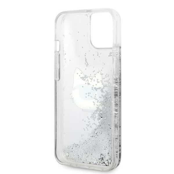 Karl Lagerfeld Glitter Choupette Head - θήκη για Apple iPhone 14 Plus - Διάφανο - Image 7