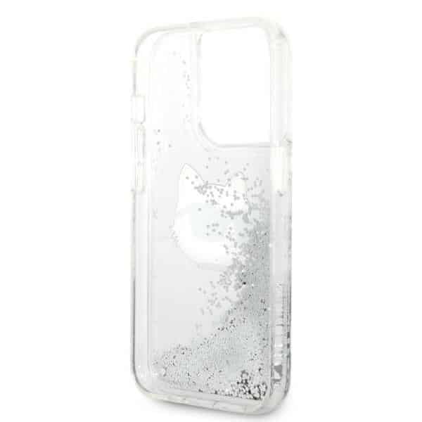 Karl Lagerfeld Glitter Choupette Head - θήκη για Apple iPhone 14 Pro - Διάφανο - Image 7