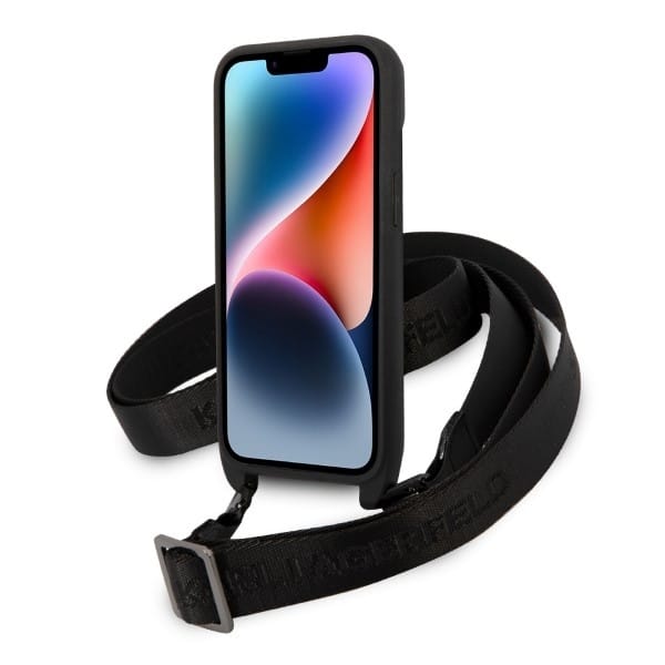 Karl Lagerfeld Monogram Ikonik Patch - θήκη για Apple iPhone 14 - Μαύρο - Image 4