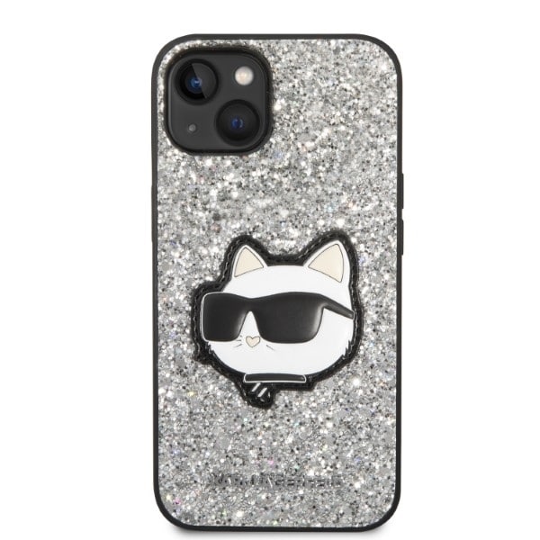 Karl Lagerfeld Glitter Choupette Patch - θήκη για Apple iPhone 14 Plus - Διάφανο - Image 3