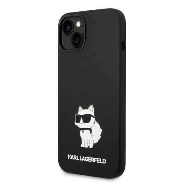 Karl Lagerfeld Silicone Choupette - Apple iPhone 14 Plus / 15 - Μαύρο - Image 2