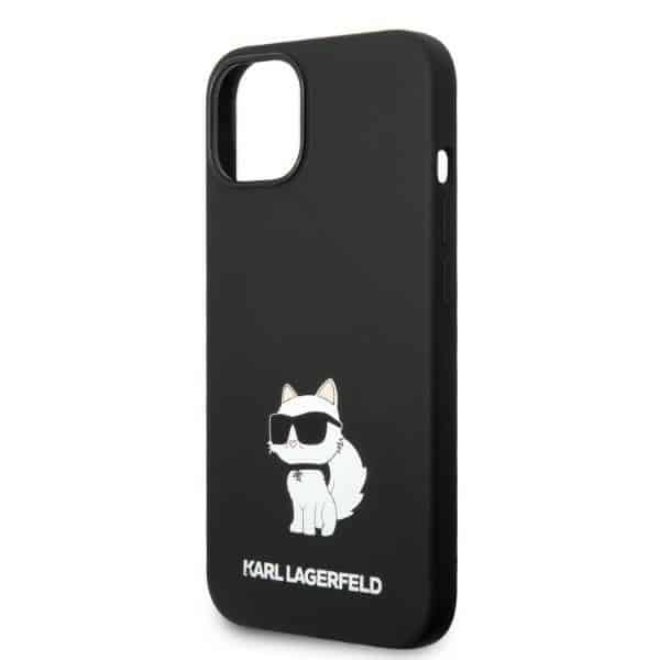 Karl Lagerfeld Silicone Choupette - Apple iPhone 14 Plus / 15 - Μαύρο - Image 6