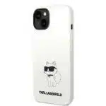 Karl Lagerfeld Silicone Choupette - Apple iPhone 14 Plus / 15 - Λευκό - Image 2