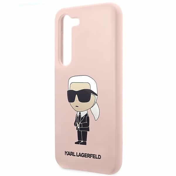 Karl Lagerfeld Silicone Ikonik - θήκη για Samsung Galaxy S23+ - Ροζ - Image 6