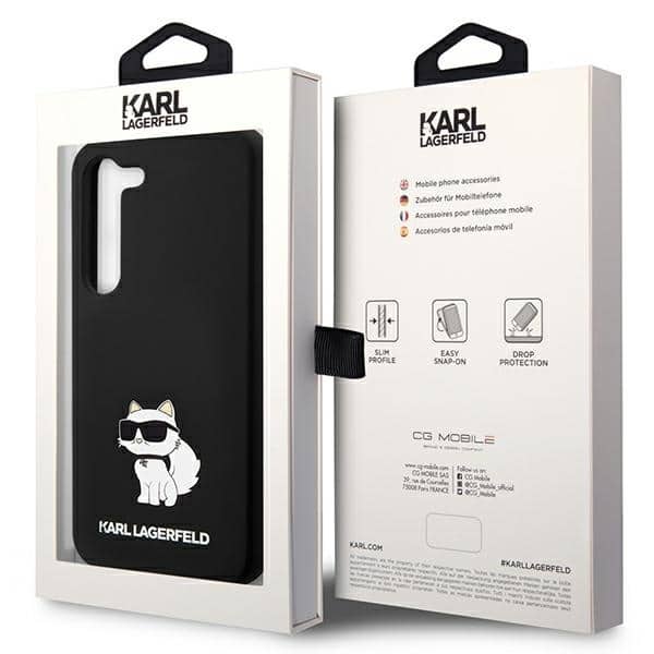 Karl Lagerfeld Silicone Choupette - Samsung Galaxy S23+ - Μαύρο - Image 8