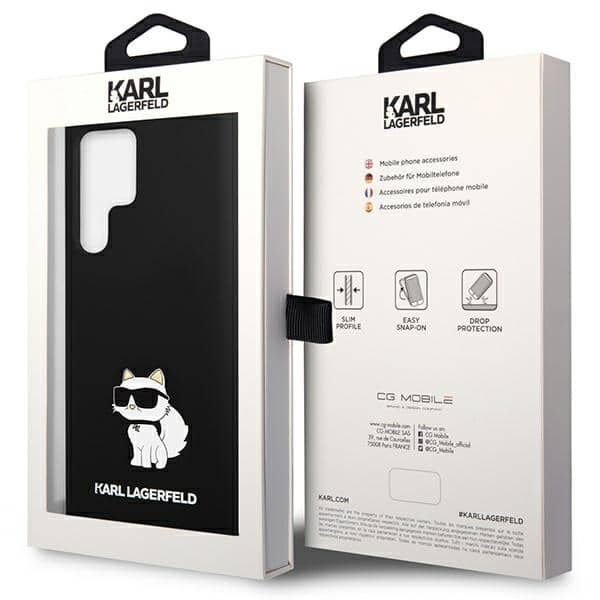 Karl Lagerfeld Silicone Choupette - Samsung Galaxy S23 - Μαύρο - Image 8