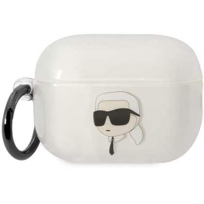 Karl Lagerfeld KLAP2HNIKTCT κάλυμμα για Airpods Pro 2 (2022/2023) διάφανο Ikonik Karl Lagerfeld