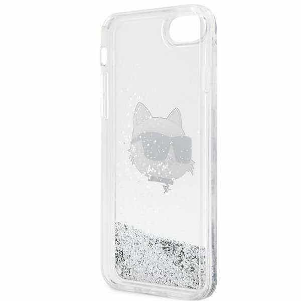 Karl Lagerfeld Glitter Choupette Head - θήκη για Apple iPhone 7/8/ SE 2020 / 2022 - Διάφανο - Image 7