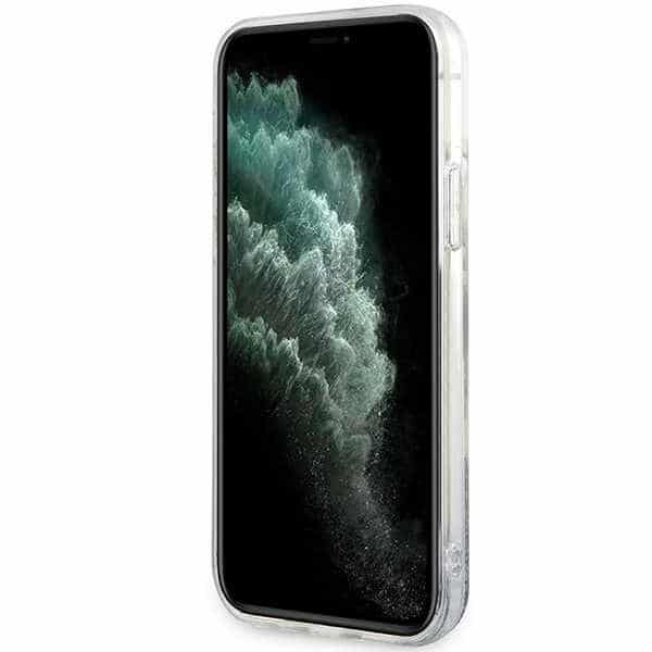 Karl Lagerfeld Liquid Glitter - θήκη για Apple iPhone 12 / Pro - Διάφανο - Image 5