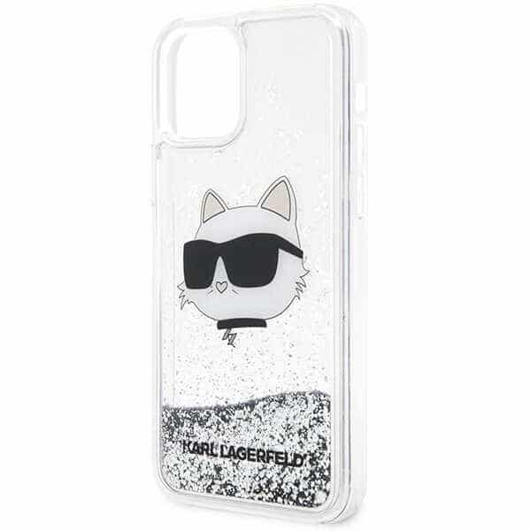 Karl Lagerfeld Liquid Glitter - θήκη για Apple iPhone 12 / Pro - Διάφανο - Image 6