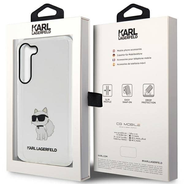 Karl Lagerfeld Ikonik Choupette - θήκη για Samsung Galaxy S23 - Διάφανο - Image 8