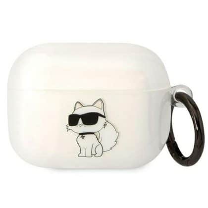 Karl Lagerfeld KLAPHNCHTCT Κάλυμμα για Airpods Pro διάφανο Ikonik Choupette