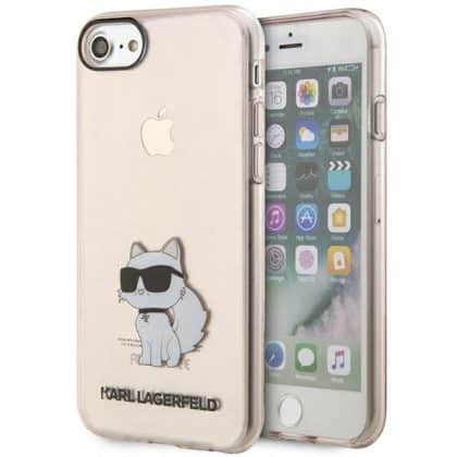 Karl Lagerfeld Choupette Collection - θήκη για Apple iPhone 7 / 8 SE (2020) (2022) - Ροζ