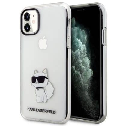 Karl Lagerfeld Choupette Collection - θήκη για Apple iPhone 11 / XR - Διάφανο