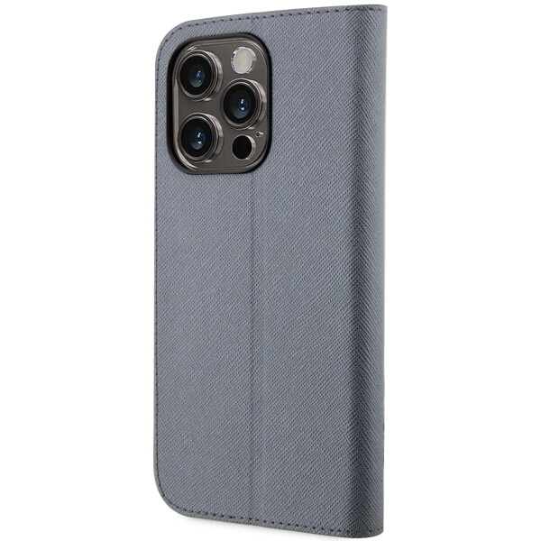 Karl Lagerfeld Saffiano Karl & Choupette - θήκη για Apple iPhone 14 Pro - Ασημί - Image 2