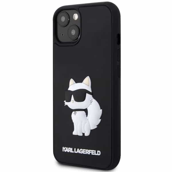Karl Lagerfeld Rubber Choupette 3D - θήκη για Apple iPhone 14 Plus - Μαύρο - Image 2