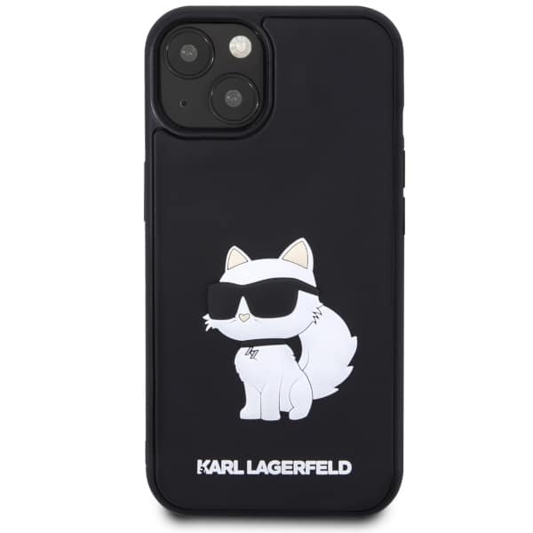 Karl Lagerfeld Rubber Choupette 3D - θήκη για Apple iPhone 14 Plus - Μαύρο - Image 3