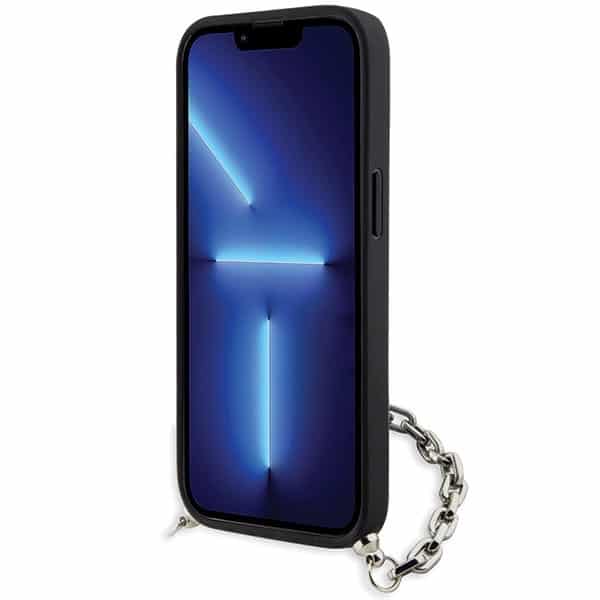 Karl Lagerfeld Saffiano Monogram Chain - θήκη για Apple iPhone 14 - Διάφανο - Image 4