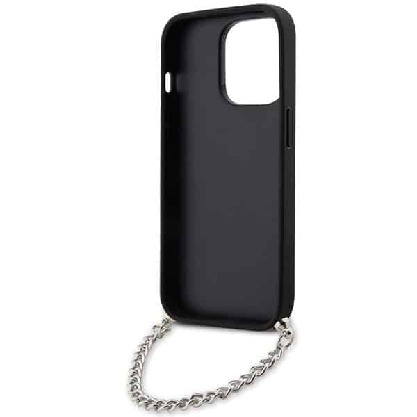Karl Lagerfeld Saffiano Monogram Chain - θήκη για Apple iPhone 14 Pro - Διάφανο - Image 6