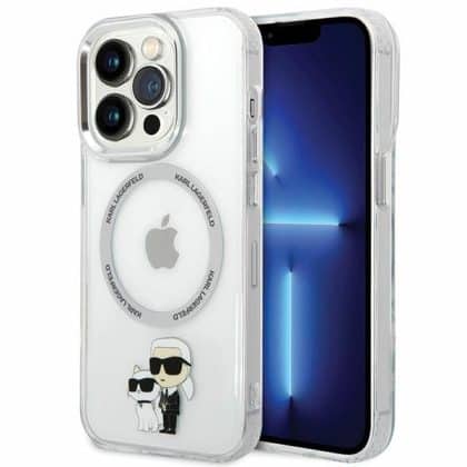 Karl Lagerfeld Iconic Karl&Choupette Magsafe - θήκη για Apple iPhone 13 Pro - Διάφανο