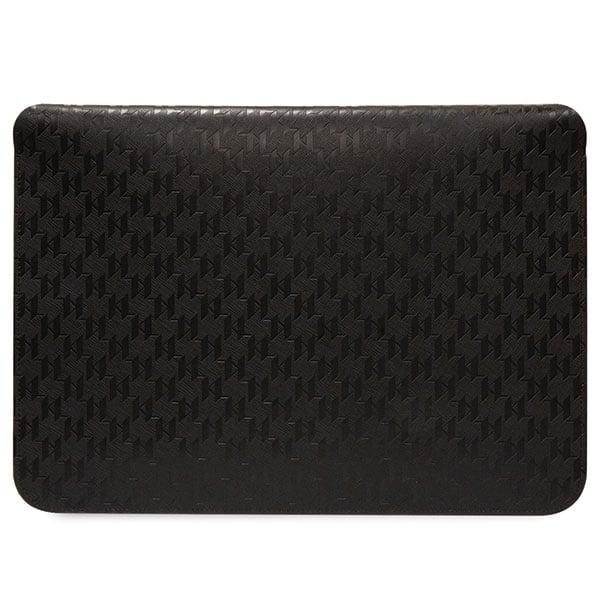 Karl Lagerfeld Θήκη KLCS14SAKLHPK 14" μαύρο Saffiano Plaque - Image 3