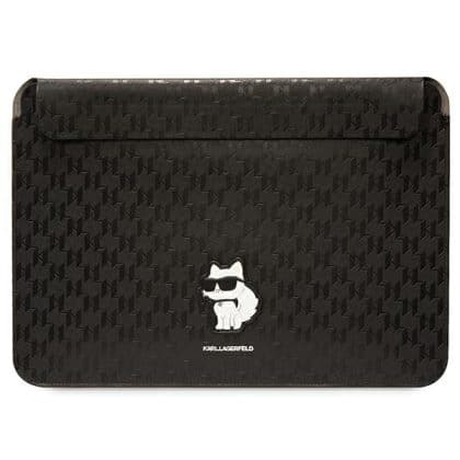 Karl Lagerfeld Θήκη KLCS14SAKHPCK 14" μαύρη/black Saffiano Monogram Choupette
