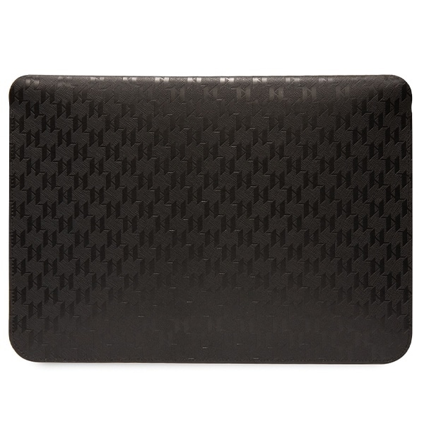 Karl Lagerfeld Θήκη KLCS16SAKHPCK 16" μαύρο Saffiano Monogram Choupette - Image 3