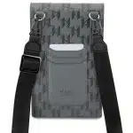 Karl Lagerfeld Τσάντα KLWBSAKHPCG ασημί Saffiano Monogram Choupette - Image 5