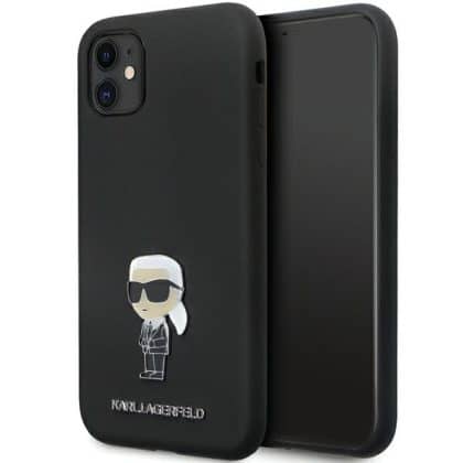 Karl Lagerfeld Silicone Ikonik - Apple iPhone 11 / XR - Μαύρο