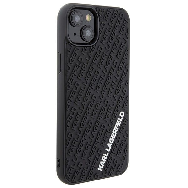 Karl Lagerfeld 3D Rubber Multi Logo - θήκη για Apple iPhone 15 Plus - Μαύρο - Image 4