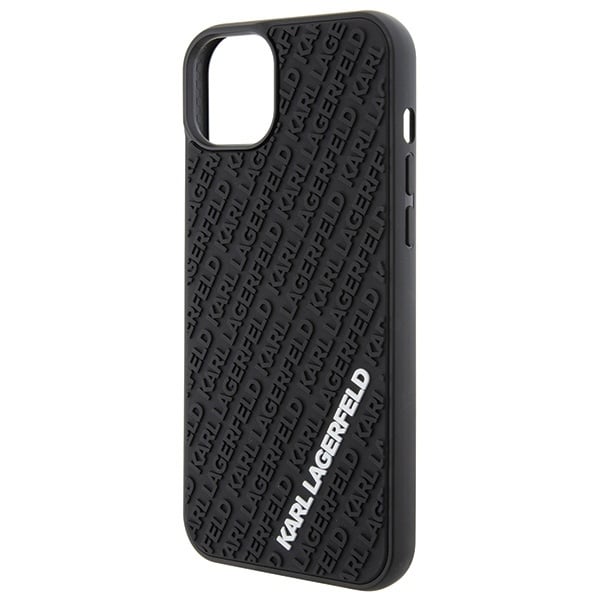 Karl Lagerfeld 3D Rubber Multi Logo - θήκη για Apple iPhone 15 Plus - Μαύρο - Image 6