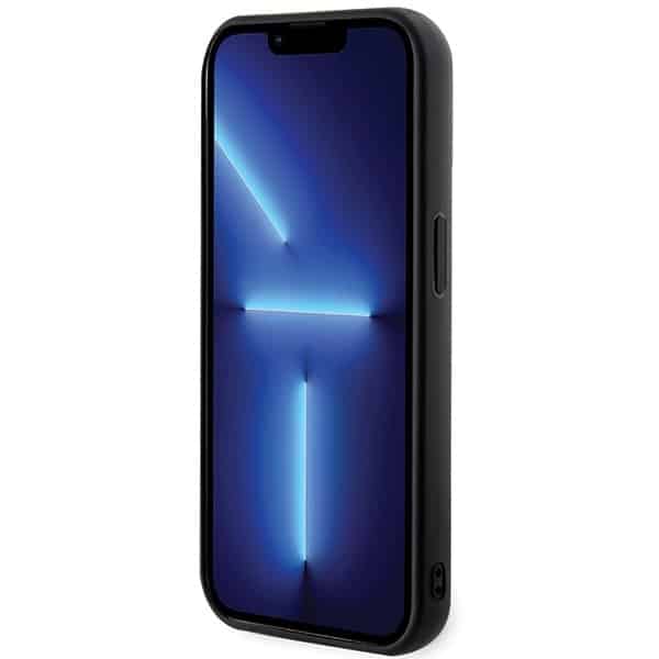 Karl Lagerfeld 3D Rubber Glitter Logo - θήκη για Apple iPhone 15 Pro Max - Μαύρο - Image 5