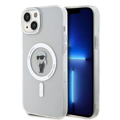 Karl Lagerfeld IML Ikonik MagSafe - θήκη για Apple iPhone 15 Plus - Διάφανο