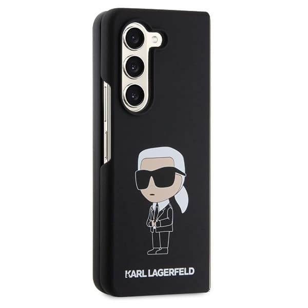 Karl Lagerfeld Silicone Ikonik - θήκη για Samsung Galaxy Z Fold5 - Μαύρο - Image 5