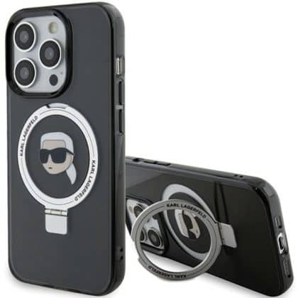 Karl Lagerfeld Karl Head MagSafe - θήκη για Apple iPhone 15 Pro Max - Μαύρο