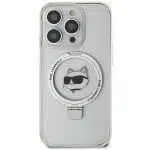 Karl Lagerfeld Ring Stand Choupette Head MagSafe - Apple iPhone 15 Pro - Λευκό - Image 3
